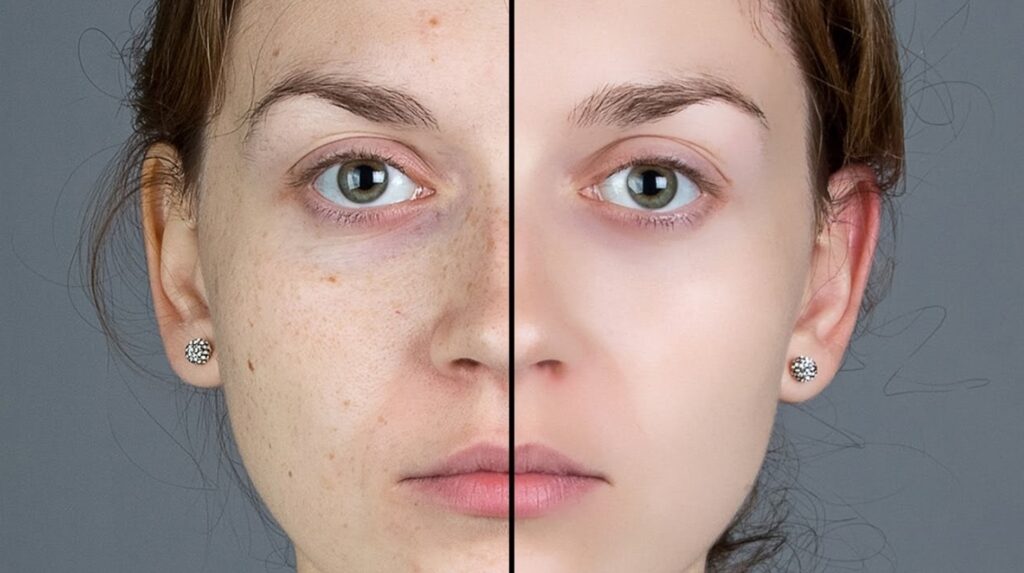 Remove Freckles