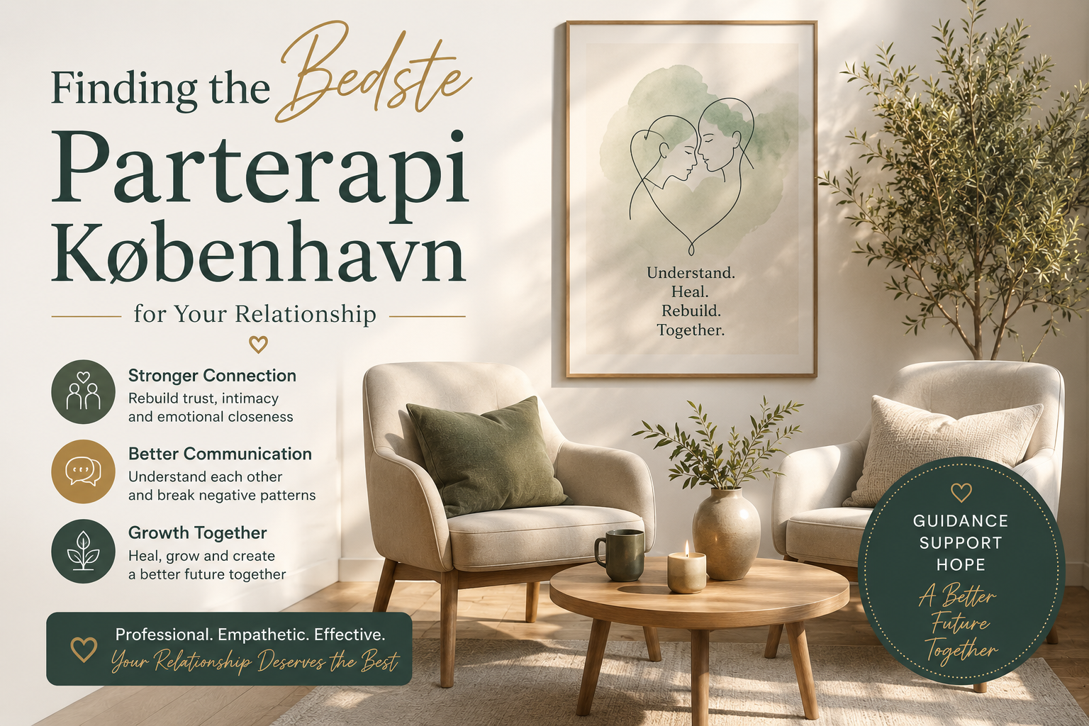 Finding the Bedste Parterapi København for Your Relationship